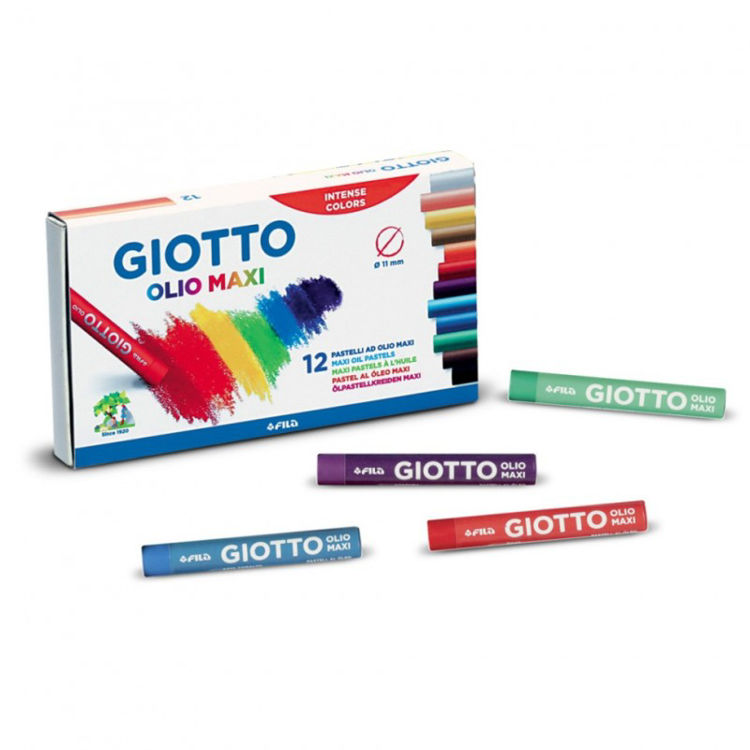 Picture of 5006-OIL COLORS PASTELS OF 12 GIOTTO